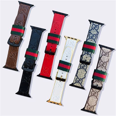 gucci style apple watch band|Gucci Apple Watch band real.